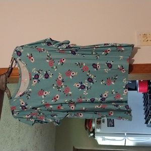 Woman Within, Size 3X, floral pattern